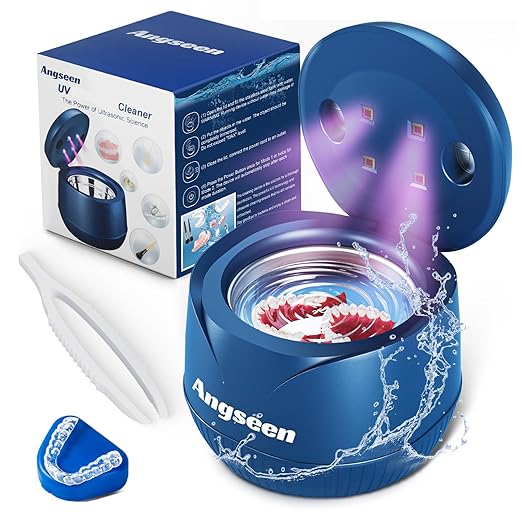 Ultrasonic Retainer Cleaner, 200ML Mouth Guard